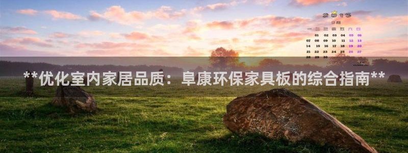 杏耀官方：**优化室内家居品质：阜康环保家具板的综合指南**